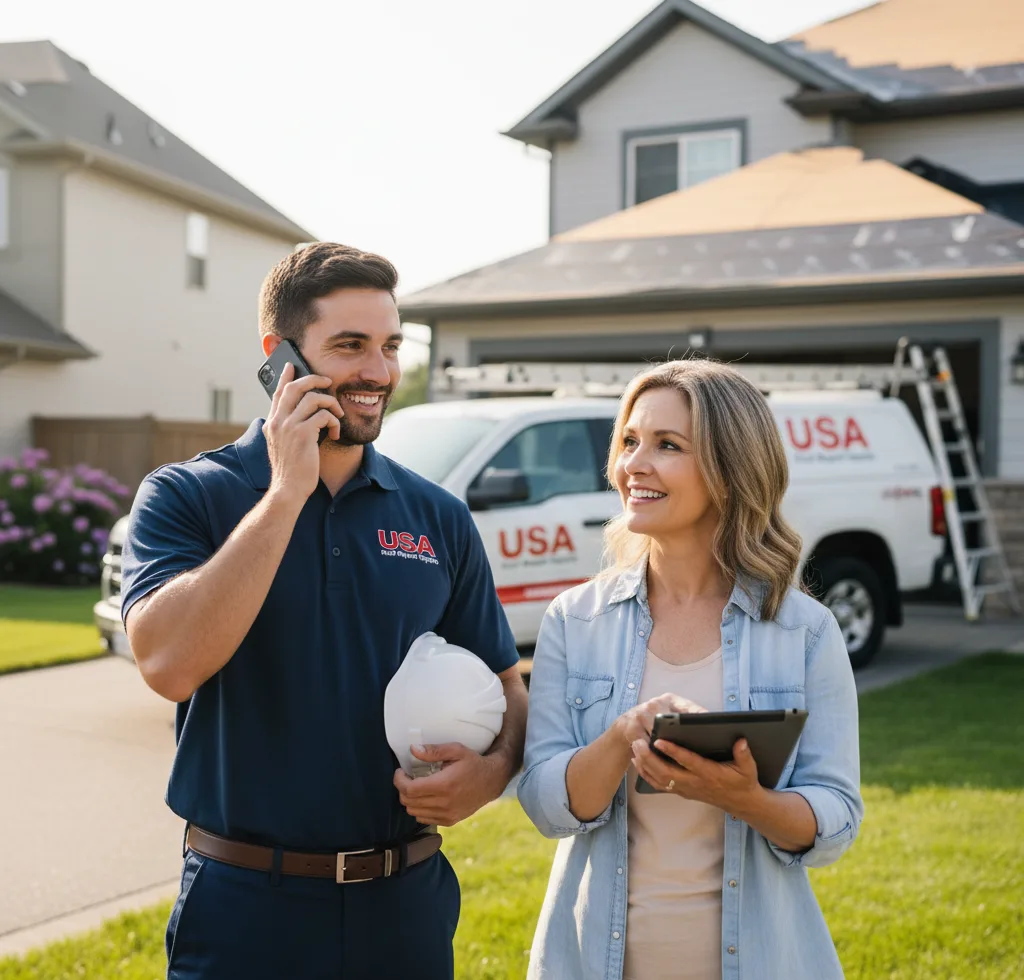 USA Roof Repair Experts customer support in Pamplin