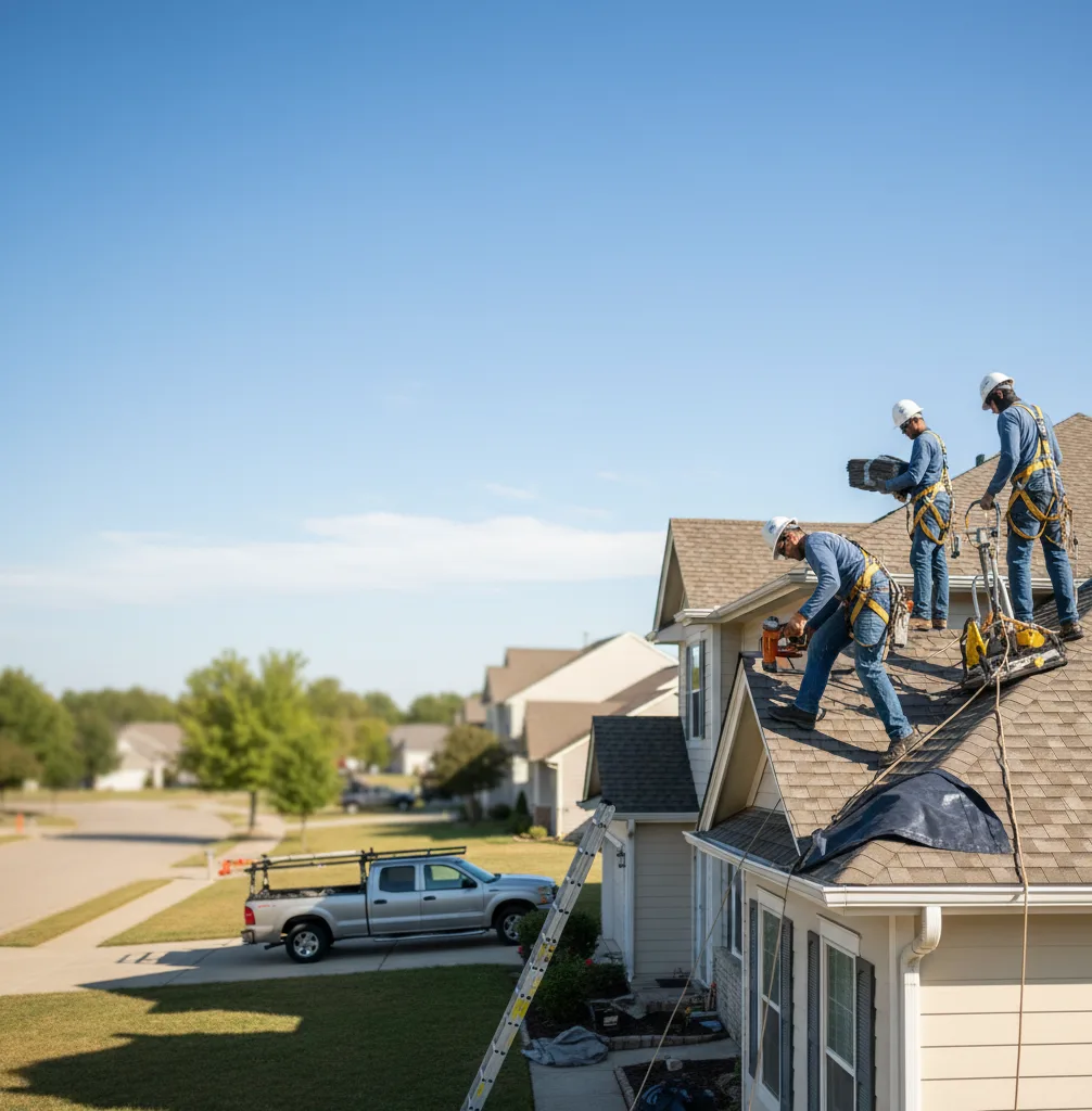 Roof Repair in Pamplin